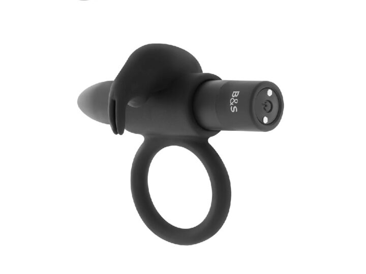 BLACK&SILVER- BURTON ANILLO 10 MODOS VIBRACION NEGRO