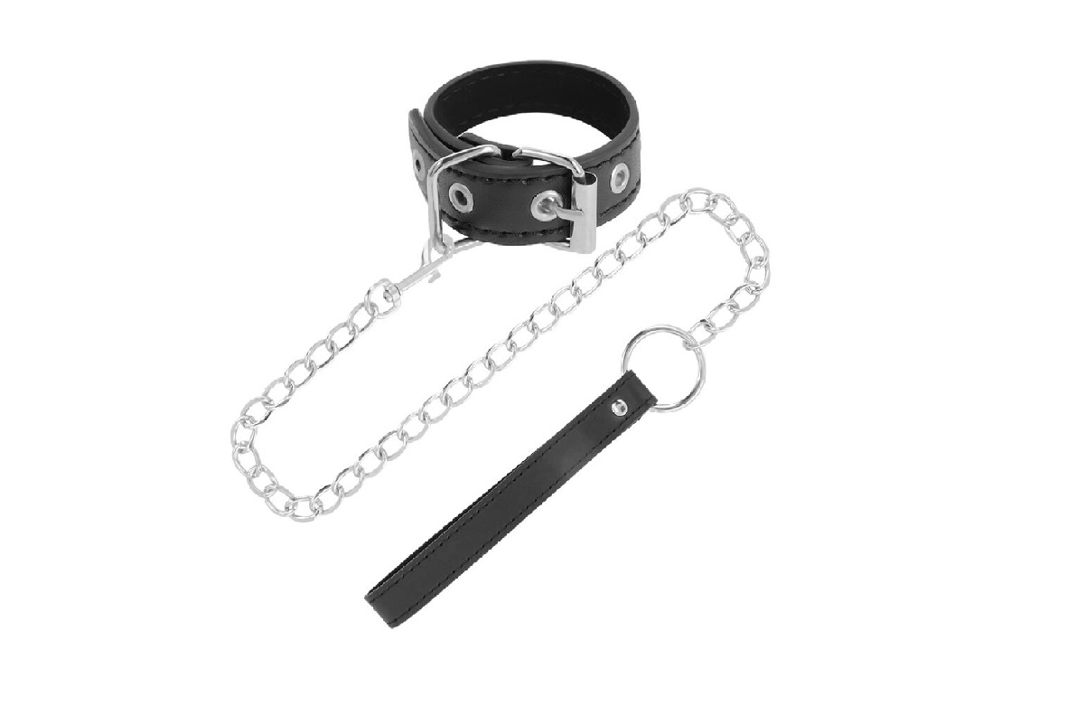 DARKNESS – PENIS RING WITH STRAP