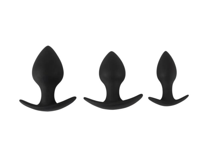 BLACK  VELVETS – PIECE ANAL TRAINER SET