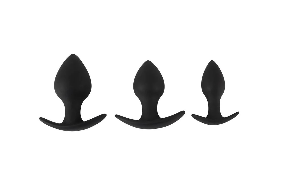 BLACK  VELVETS – PIECE ANAL TRAINER SET